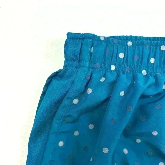 Nike Women's Blue Polkadots Dri-Fit Mesh Side Running Athletic Shorts Size M - Picture 2 of 14